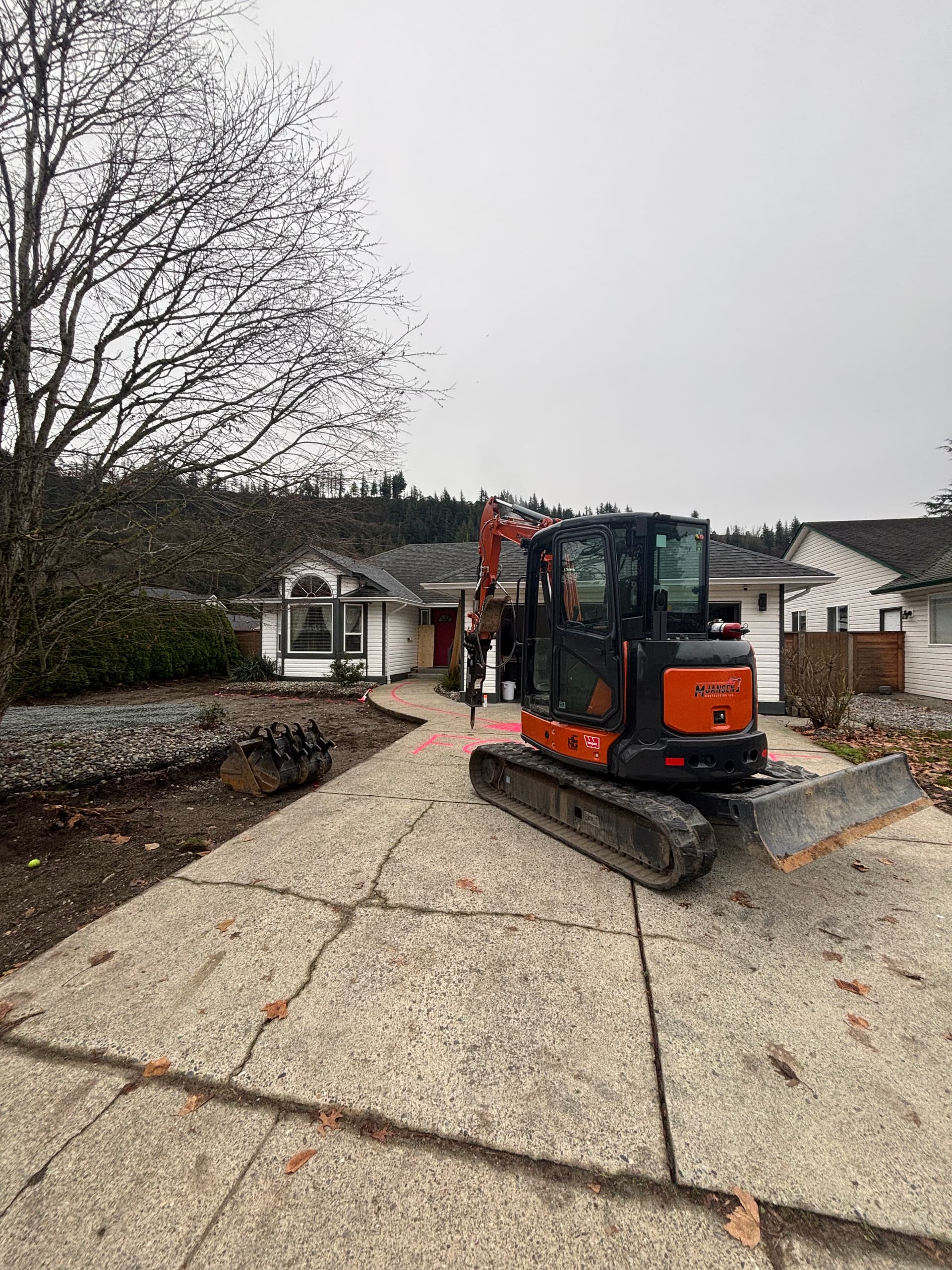 Gallery photos for Concrete Driveway Demolition and Removal in Chilliwack: Image #1
